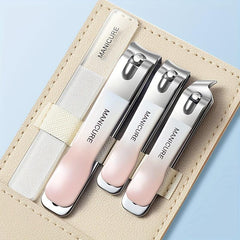 Sharpest Nail Clipper Set Stainless Steel Portable Nail Cutter Set
