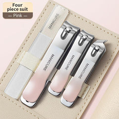 Sharpest Nail Clipper Set Stainless Steel Portable Nail Cutter Set