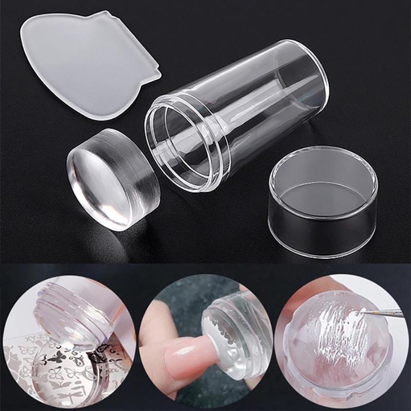Acrylic Nail Art Set Beginner Kit with Nail File and Coffin Nail Tips