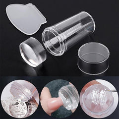Acrylic Nail Art Set Beginner Kit with Nail File and Coffin Nail Tips