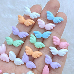 30pcs Resin Wing Nail Art Charms Flatback DIY Nail Decoration