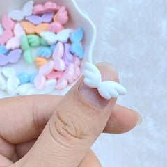 30pcs Resin Wing Nail Art Charms Flatback DIY Nail Decoration