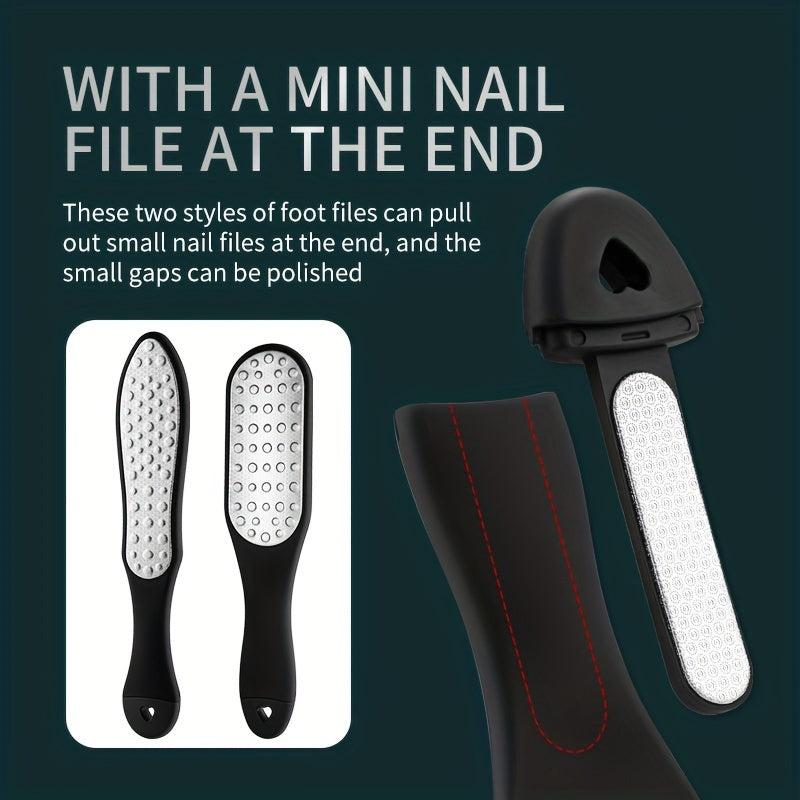 Stainless Steel Foot File Pedicure Device Callus Remover