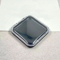 Clear Nail Tip Storage Box with Tape, Nail Organizing Display Case