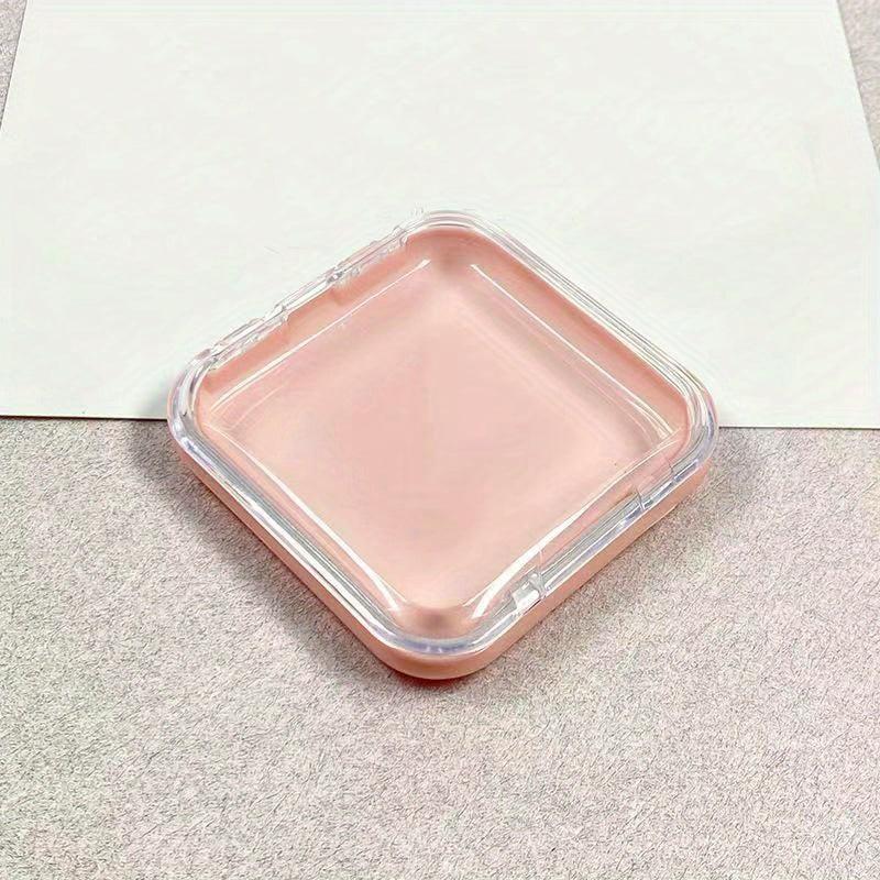 Clear Nail Tip Storage Box with Tape, Nail Organizing Display Case