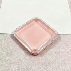 Clear Nail Tip Storage Box with Tape, Nail Organizing Display Case
