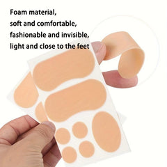 11 Pcs High Heel Shoe Stickers Anti-Slip Shock Absorbing Footwear Accessory