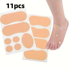 11 Pcs High Heel Shoe Stickers Anti-Slip Shock Absorbing Footwear Accessory