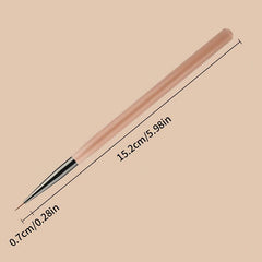 Nail Art Liner Draw Lines Reusable DIY Nail Art Painting Pen Brush Gadget