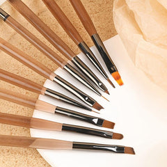 Nail Art Liner Draw Lines Reusable DIY Nail Art Painting Pen Brush Gadget