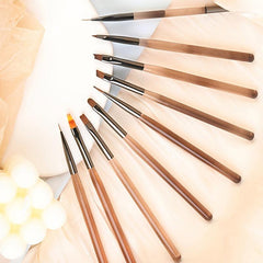 Nail Art Liner Draw Lines Reusable DIY Nail Art Painting Pen Brush Gadget