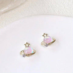 5pcs Aurora Bubble Beads for Nail Jewelry DIY