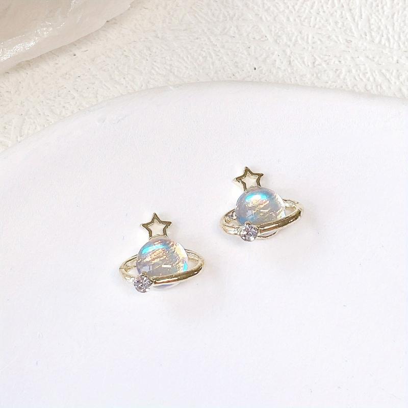 5pcs Aurora Bubble Beads for Nail Jewelry DIY