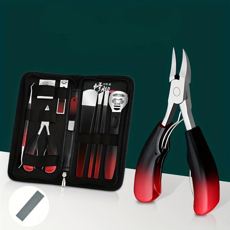 Professional Ingrown Toenail Tool Kit - Stainless Steel Nail Clipper Set
