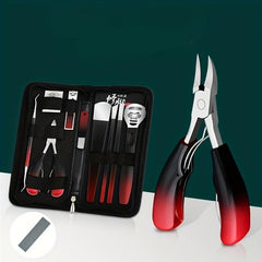 Professional Ingrown Toenail Tool Kit - Stainless Steel Nail Clipper Set