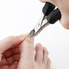 Ingrown Toenail Clippers Curved Blades Stainless Steel & Non Slip Handle