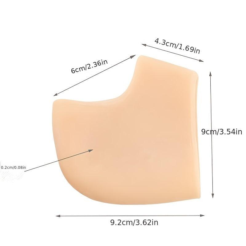 Soft Silicone Heel Protectors for Cracked Heel