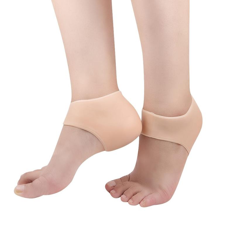 Soft Silicone Heel Protectors for Cracked Heel