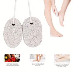 2pcs Natural Pumice Stone Foot Callus Dead Skin Remover Pedicure Tools