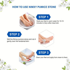 2pcs Natural Pumice Stone Foot Callus Dead Skin Remover Pedicure Tools