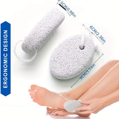 2pcs Natural Pumice Stone Foot Callus Dead Skin Remover Pedicure Tools