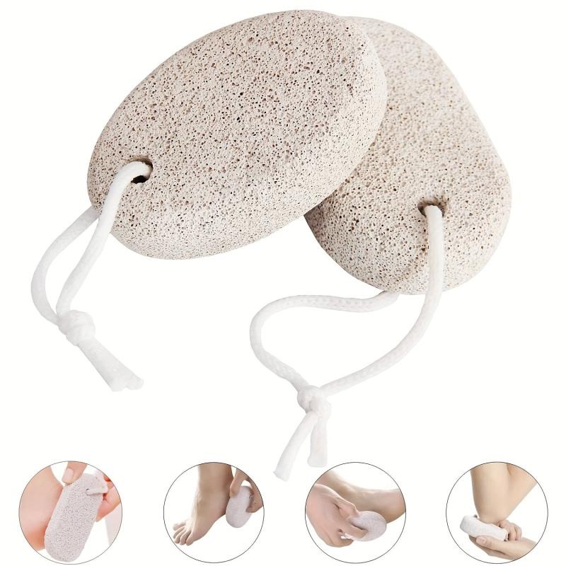 2pcs Natural Pumice Stone Foot Callus Dead Skin Remover Pedicure Tools