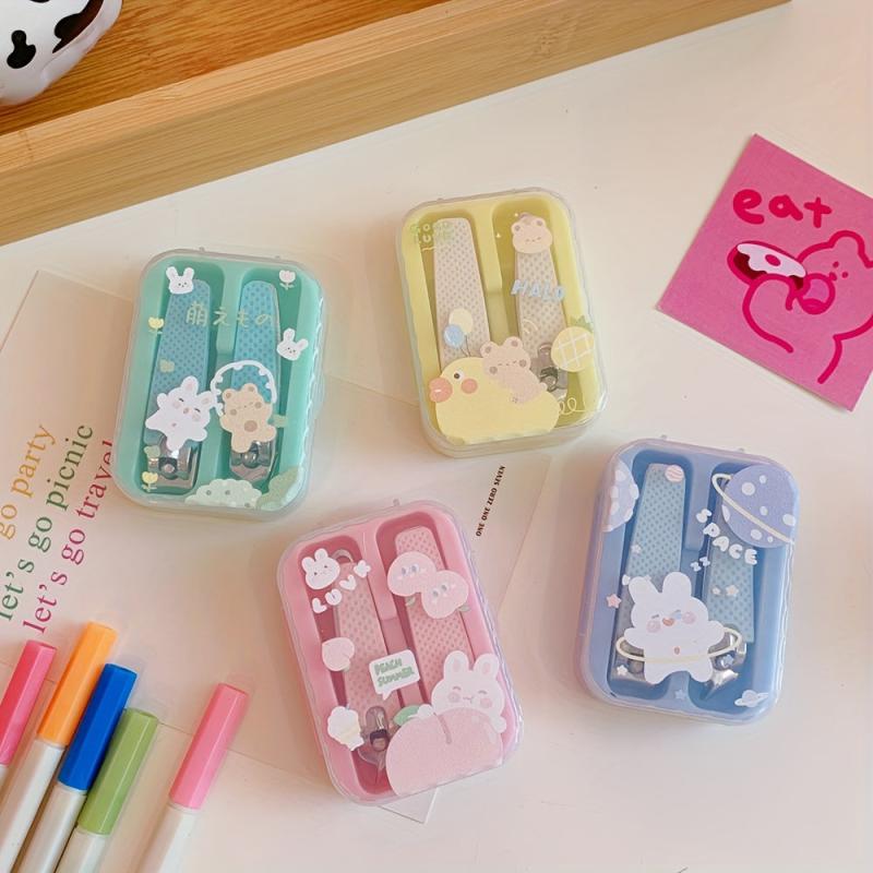 Sharpest Nail Clipper Set Stainless Steel Portable Cutter with Storage Box