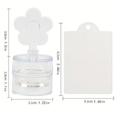 Nail Art Stamper Tools Crystal Silicone Head DIY Manicure Print Tool