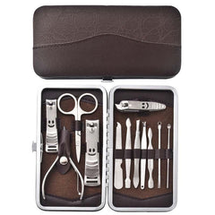 12 Pcs Stainless Steel Nail Clipper Set Nail Clipper Beauty Tool