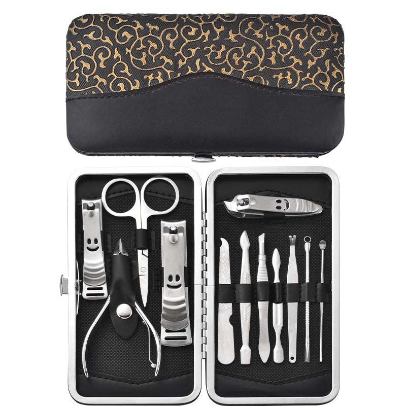 12 Pcs Stainless Steel Nail Clipper Set Nail Clipper Beauty Tool