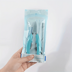 20pcs Nail Art Disinfection Storage Bag Set