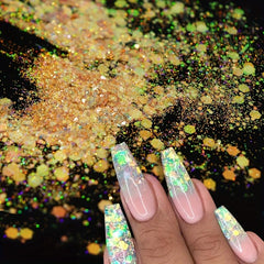 Hexagon Nail Glitter Sequins Sparkly Dust Polish Manicure Art