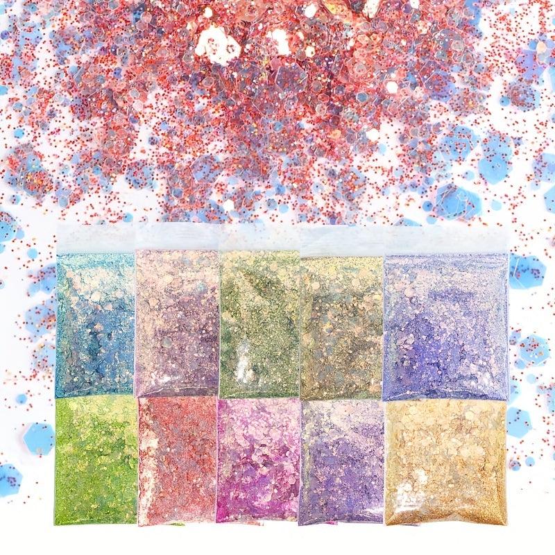 Hexagon Nail Glitter Sequins Sparkly Dust Polish Manicure Art