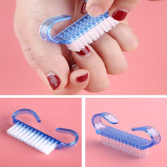 30pcs Handle Grip Nail Brush Fingernail Scrub Cleaning Brush