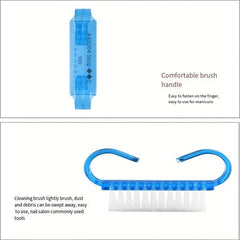 30pcs Handle Grip Nail Brush Fingernail Scrub Cleaning Brush