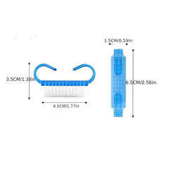 30pcs Handle Grip Nail Brush Fingernail Scrub Cleaning Brush