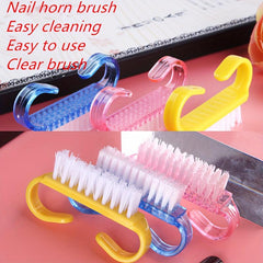30pcs Handle Grip Nail Brush Fingernail Scrub Cleaning Brush