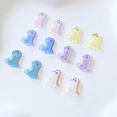 20pcs Luminous Dinosaur Nail Art Charms for DIY or Nail Salons