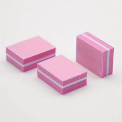 10 Pcs Mini Nail Buffer Block Colorful Sponge Nail Polish Sanding Buffer Strips