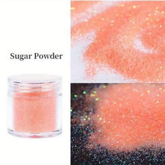 Pink Nail Glitter Powder Shining Sugar Effect for Manicure DIY Crafts