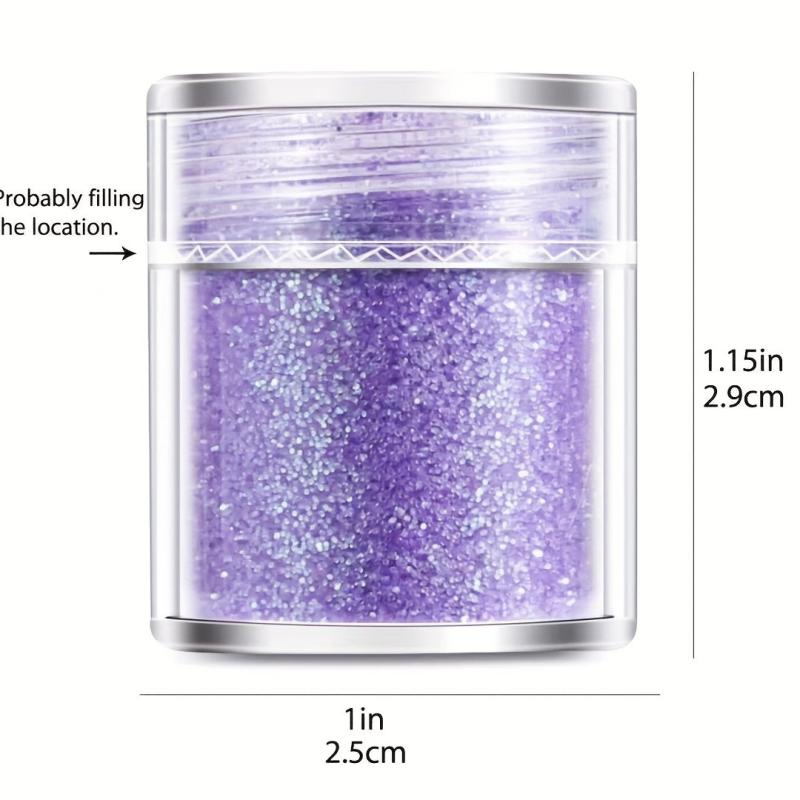 Pink Nail Glitter Powder Shining Sugar Effect for Manicure DIY Crafts