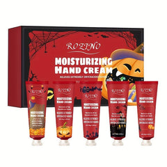 5pcs Halloween Hand Cream Gift Set for Moisturizing Extremely Dry Hands