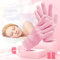 2pcs Spa Gel Moisturizing Gloves to Nourish Soothe Dry Cracked Heels