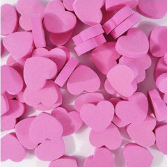 5 Mini Heart Nail Files Two Sided Nail Art Tools