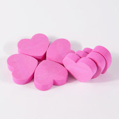 5 Mini Heart Nail Files Two Sided Nail Art Tools