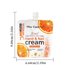 6pcs Orange Moisturizing Hand Creams for Dry Skin