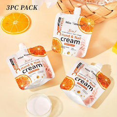 6pcs Orange Moisturizing Hand Creams for Dry Skin