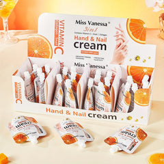 6pcs Orange Moisturizing Hand Creams for Dry Skin