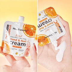 6pcs Orange Moisturizing Hand Creams for Dry Skin