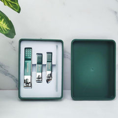 Stainless Steel Nail Clipper Set Portable Nano Nail Cutter